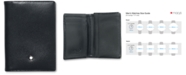 Montblanc Black Leather Meisterst&uuml;ck Business Card Holder 7167